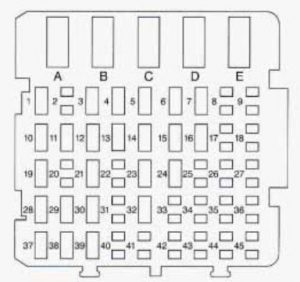 Buick Regal - wiring diagram - fuse box diagram - instrument panel