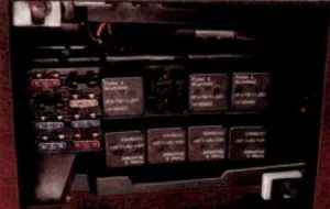 Buick Rivera – wiring diagram - fuse box diagram – passenger compartment (left side)