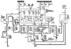 Mercedes-Benz 300CE - wiring diagram - courtesy lamps
