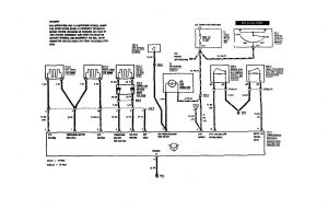 Mercedes-Benz 300SE - wiring diagram - air bags (part 1)