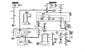 Mercedes-Benz 300SE - wiring diagram - fuel controls (part 1)