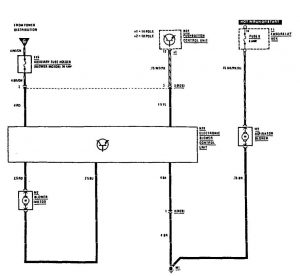 Mercedes-Benz 300SE - wiring diagram - HVAC Controls