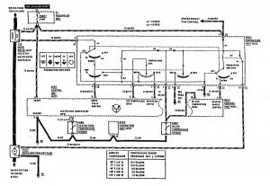 Mercedes-Benz 300SE - wiring diagram - HVAC Controls