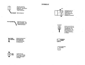 Mercedes-Benz 300SE - wiring diagram - symbol ID (part 3)