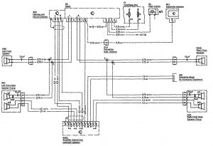 Mercedes-Benz 300SL - wiring diagram - audio