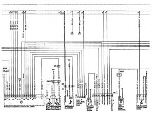 Mercedes-Benz 300SL - wiring diagram - fuel controls (part 2)