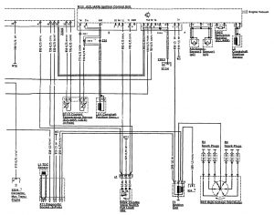 Mercedes-Benz 300SL - wiring diagram - fuel controls (part 3)