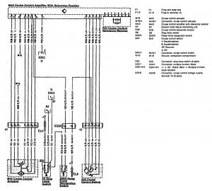 Mercedes-Benz 300SL - wiring diagram - speed controls