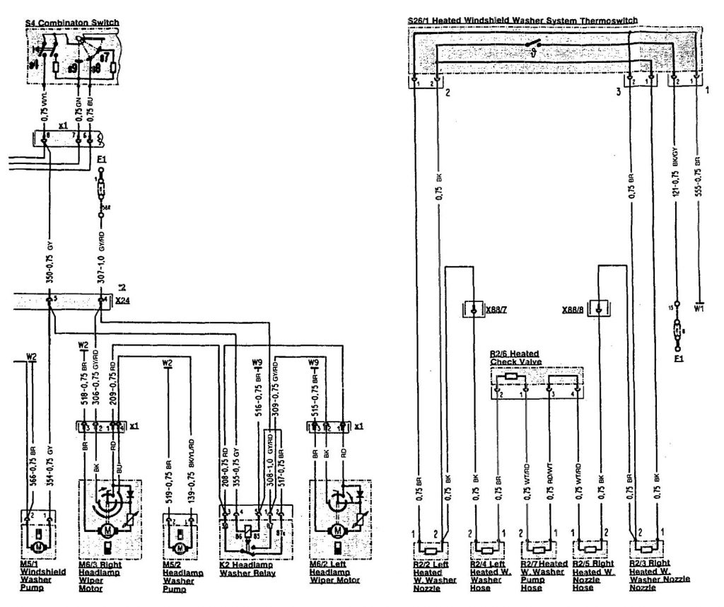 1991 Mercedes 500Sl Fuse Box Diagram : Mercedes Benz SL R 129 OEM Fuse