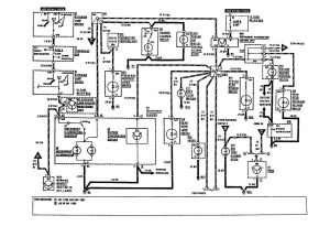  Mercedes-Benz 300TE - wiring diagram - instrument panel lamps (part 1)