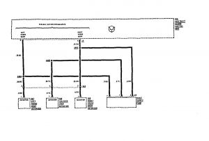 Mercedes-Benz 300TE - wiring diagram - security/anti-theft (part 3)