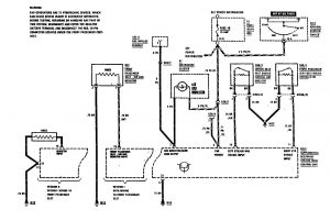 Mercedes-Benz 560SEC - wiring diagram - air bags (part 1)