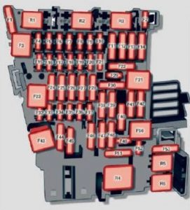 Audi S3 - wiring diagram - fuse box diagram - instrument panel