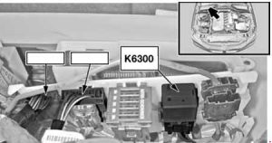 BMW 5-Series – fuse box diagram – DDE relay – N43