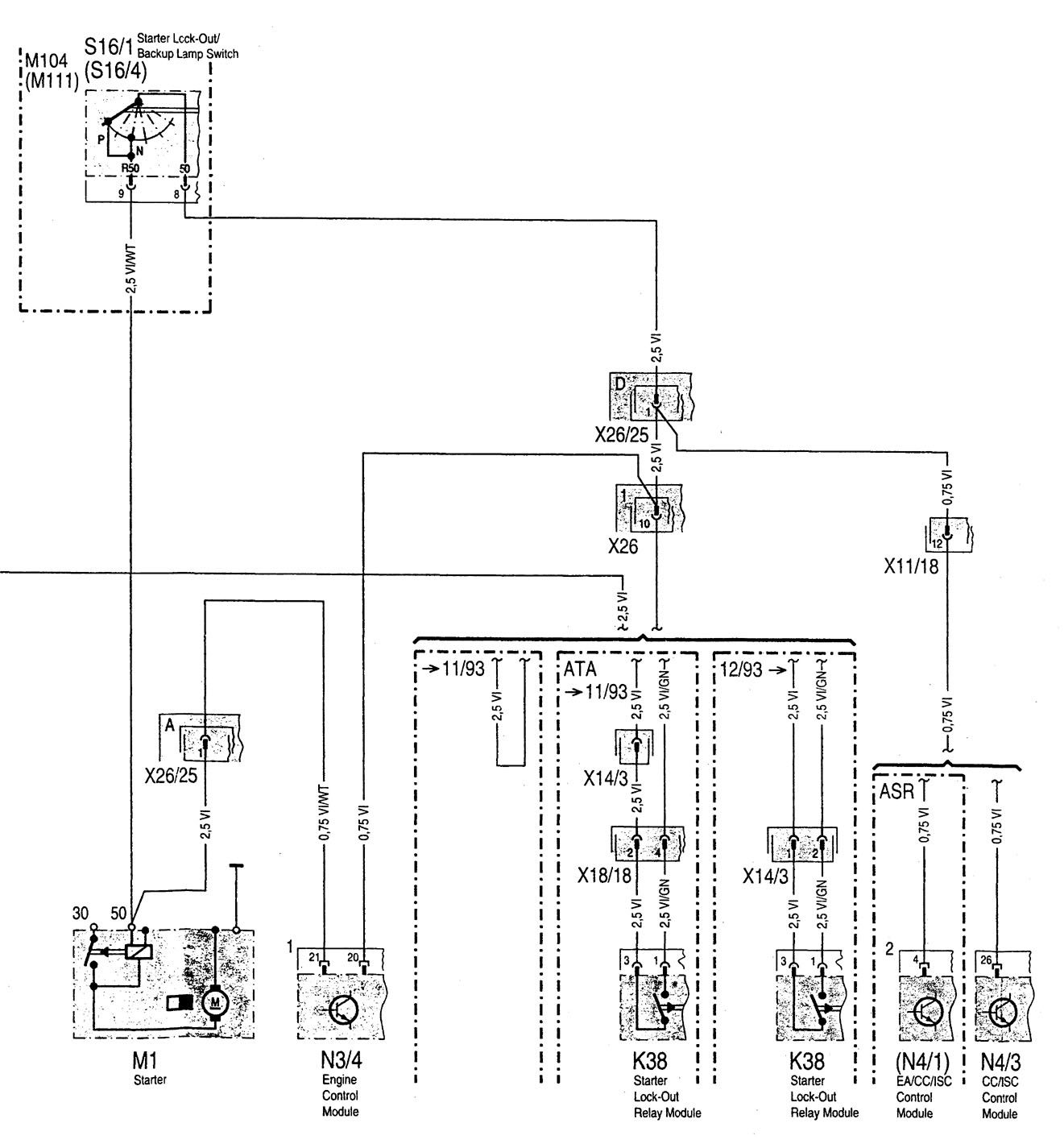 Mercedes W208 Turn Signal Wiring Diagram from www.carknowledge.info