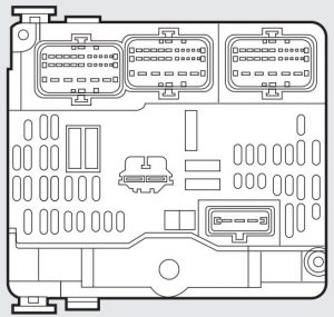 Fiat Scudo – fuse box – engine compartment