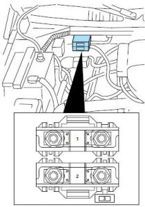 Ford F-250 – fuse box diagram – fusible link