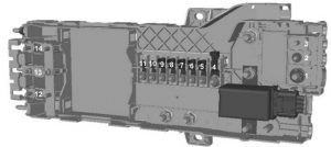 Ford Transit - fuse box diagram – pre fuse box