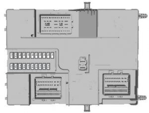 Ford Transit 5th generation – fuse box -control module – (USA version)
