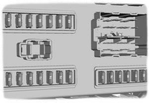 Ford Transit – fuse box – passeneger compartment