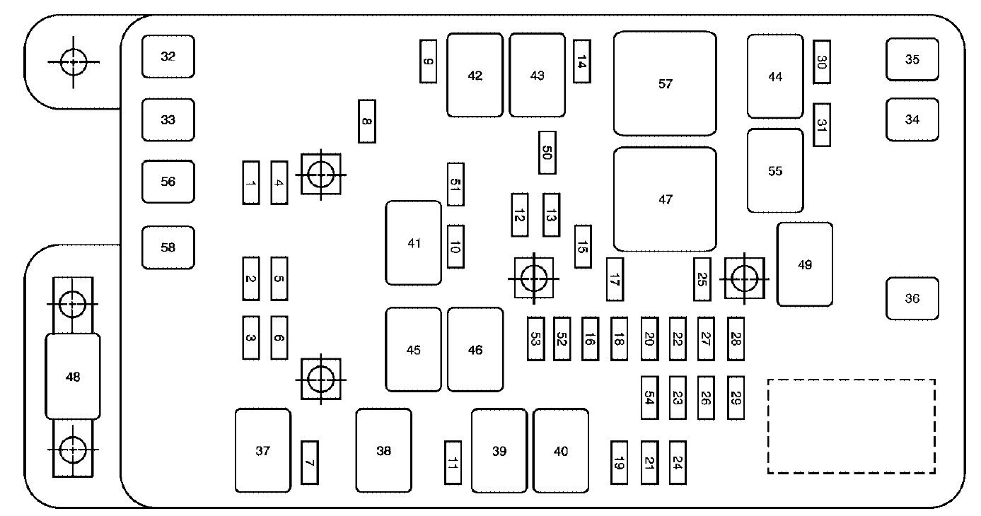GMC Envoy (2006) – fuse box diagram - Carknowledge.info