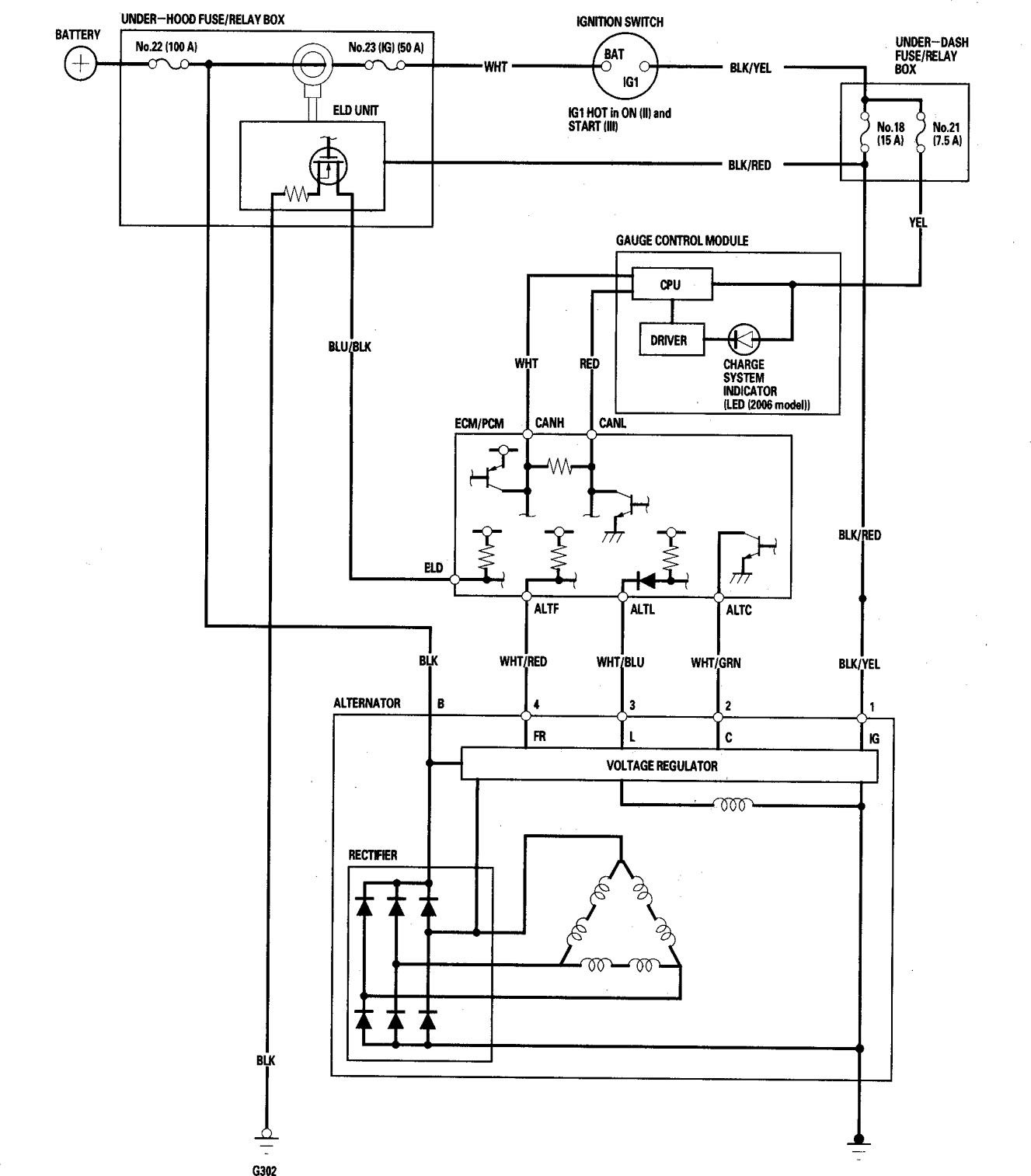 Honda Accord  2006  - Wiring Diagrams