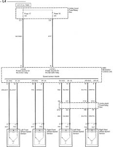 Honda Accord - wiring diagram - ABS (part 2)