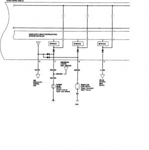 Honda Accord - wiring diagram - instrumentation (part 5)