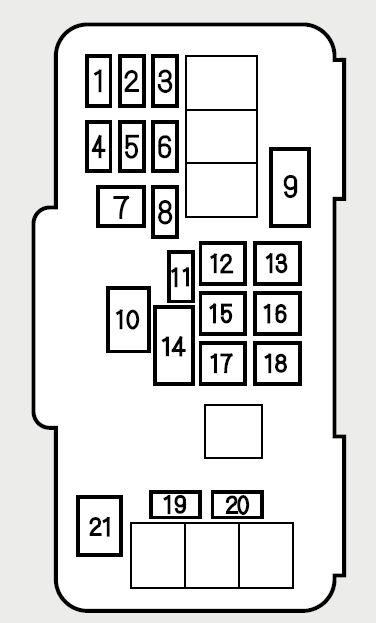 35 2001 Fuse Box Diagram - Wiring Diagram Database