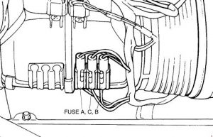 Hyundai H100 – fuse box diagram – A/C fuse