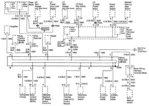 Cadillac Escalade – wiring diagrams – ground distribution (part 4)