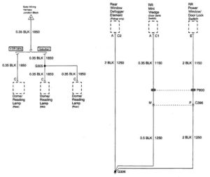 Cadillac Escalade – wiring diagrams – ground distribution (part 7)
