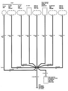 GMC Sierra 1500 – wiring diagrams – ground distribution  (part 2)