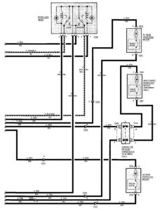 GMC Sierra 1500 – wiring diagrams – power locks (crew cab and suburban) - part 1 