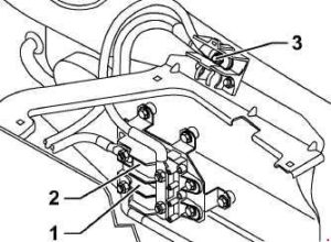 Audi A6 – fuse box diagram – fuse in plenum chamber (RS6 models)