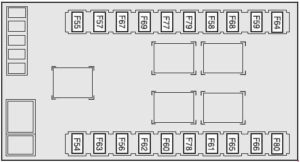 Alfa Romeo 159 – fuse box diagram – in boot left hand