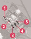 Lancia Y - fuse box - engine compartment (1)