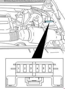 Ford Expedition - fuse box diagram - engine mini
