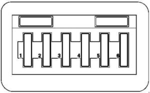 Mercedes-Benz Vaneo (w141) - fuse box diagram - light module fuse box