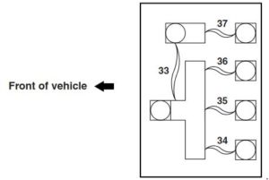 Mitsubishi Lancer – fuse box diagram – battery