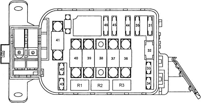 1992 Corvette Engine Compartment Diagram