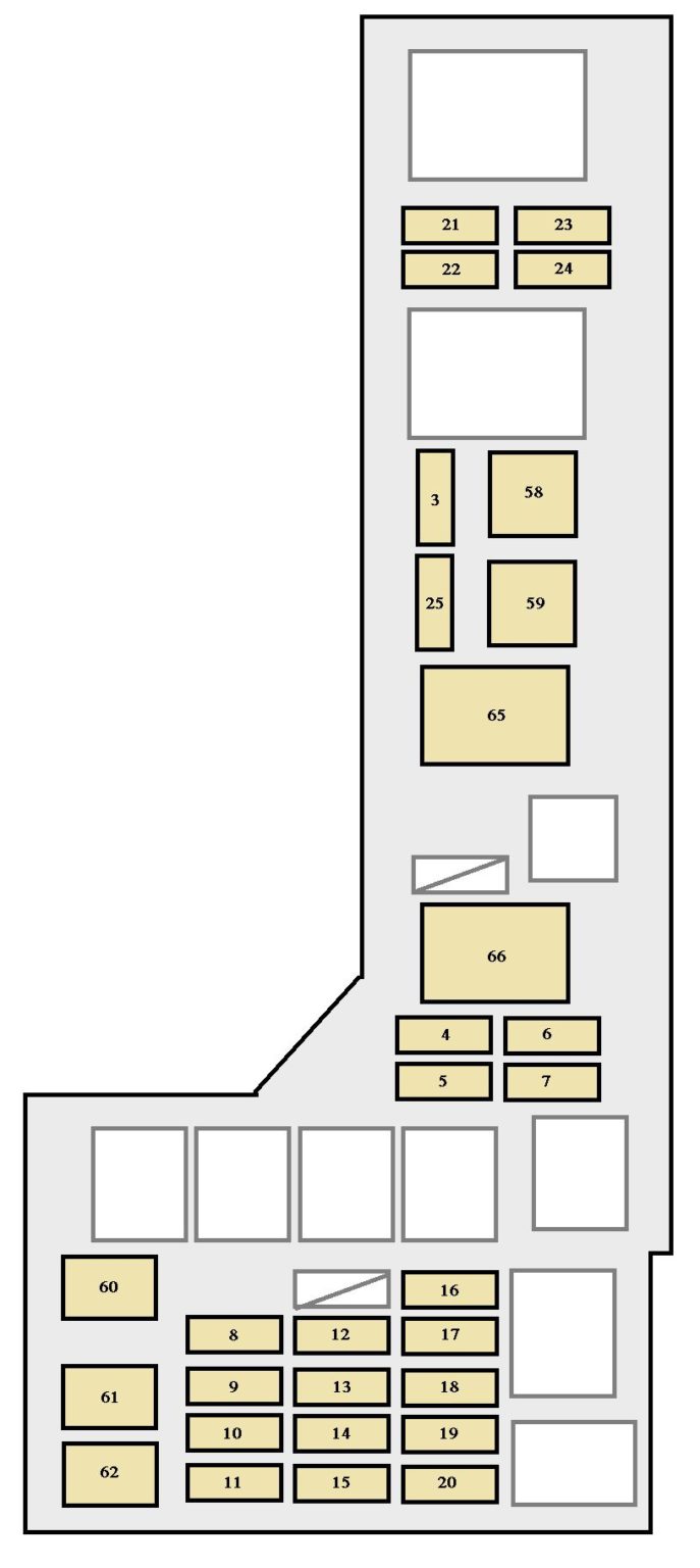 Toyota Avalon (2000 - 2002) - fuse box diagram - Carknowledge.info